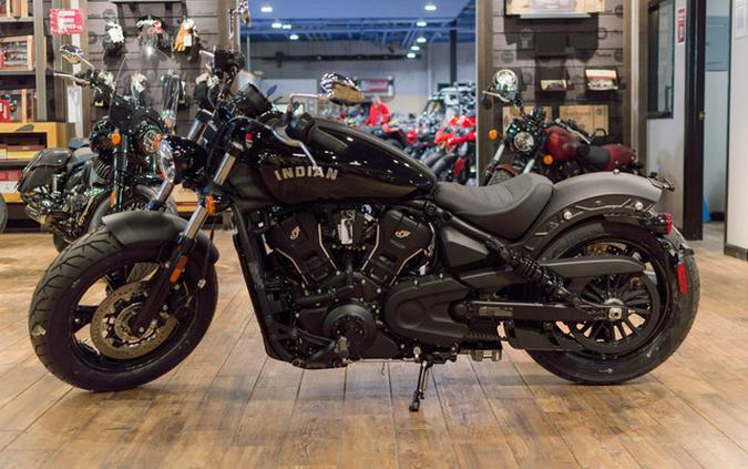2025 Indian Scout Sixty Bobber Black Metallic
