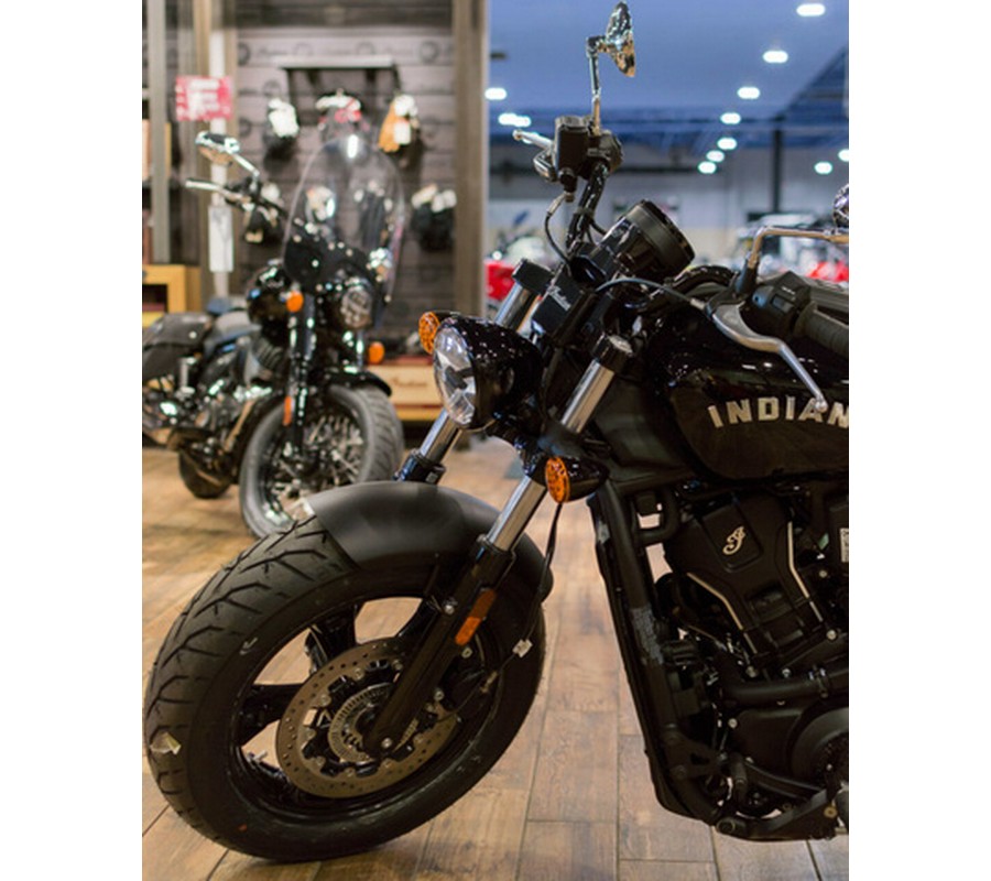 2025 Indian Scout Sixty Bobber Black Metallic
