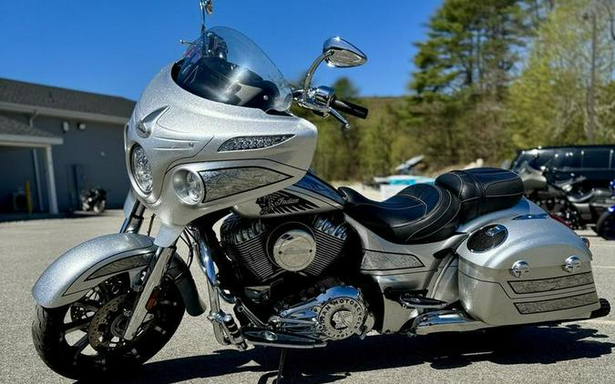 2018 Indian Motorcycle® Chieftain® Elite Black Hills Silver w/ Marble Accents