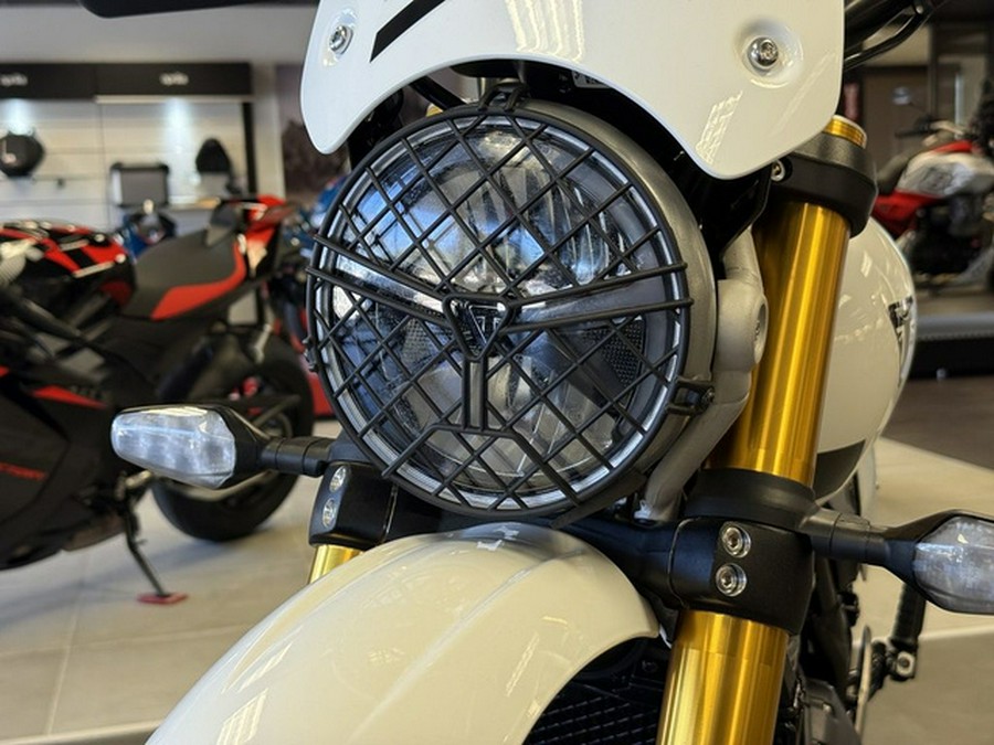 2026 Triumph Scrambler 400 XC Vanilla White