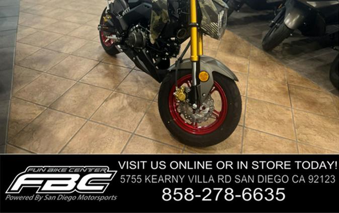 2025 Kawasaki Z125 PRO Cypher Camo Beige