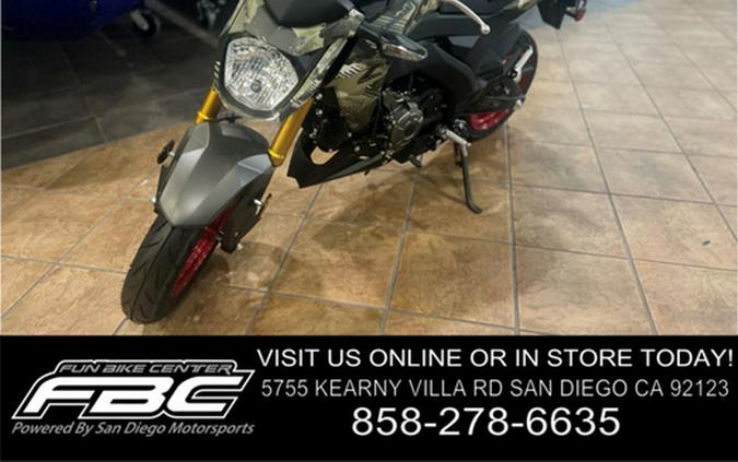 2025 Kawasaki Z125 PRO Cypher Camo Beige