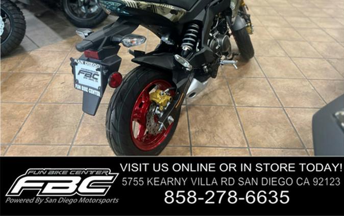 2025 Kawasaki Z125 PRO Cypher Camo Beige