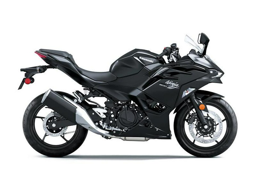 2026 Kawasaki Ninja® 500 ABS Metallic Flat Spark Black