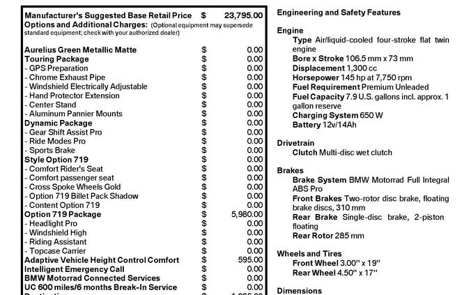 2026 BMW R 1300 GS Adventure