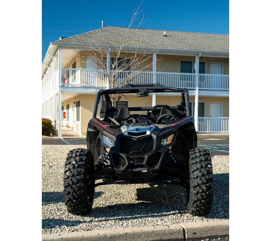 2024 Can-Am® Maverick X3 DS Turbo RR Fiery Red & Hyper Silver