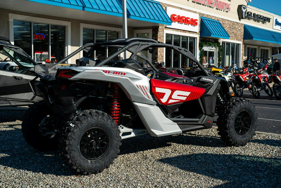 2024 Can-Am® Maverick X3 DS Turbo RR Fiery Red & Hyper Silver