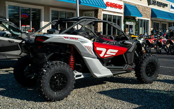 2024 Can-Am® Maverick X3 DS Turbo RR Fiery Red & Hyper Silver