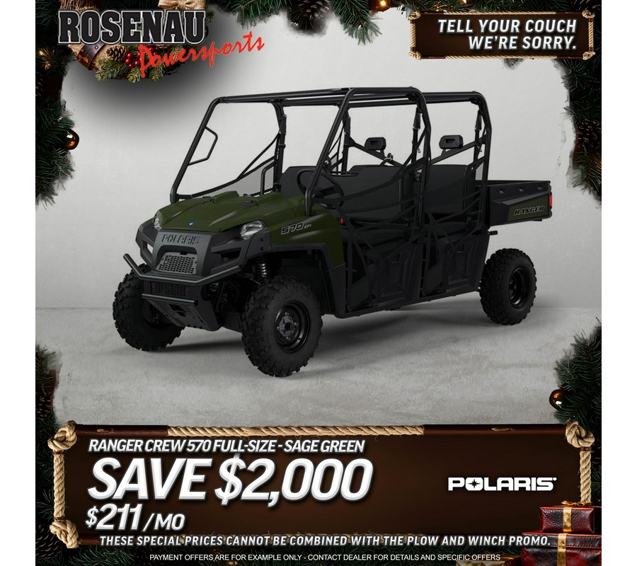2025 Polaris Ranger® Crew 570 Full-Size Base