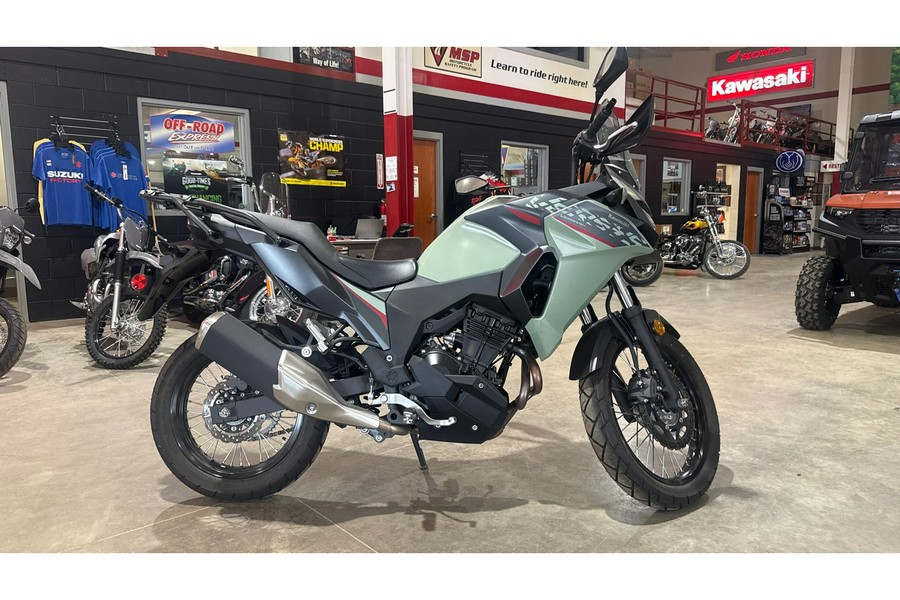 2023 VERSYS-X 300 ABS - PEARL MATTE SAGE GREEN / METALLIC MATTE CARBON GRAY - Kawasaki