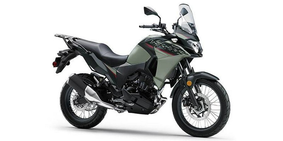 2023 VERSYS-X 300 ABS - PEARL MATTE SAGE GREEN / METALLIC MATTE CARBON GRAY - Kawasaki