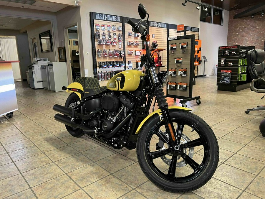 2023 Harley-Davidson Street Bob 114 Industrial Yellow
