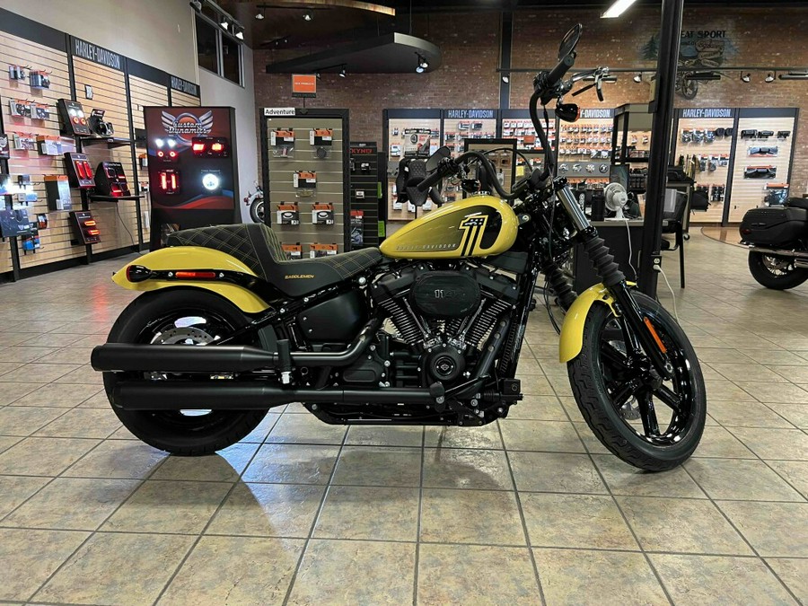 2023 Harley-Davidson Street Bob 114 Industrial Yellow