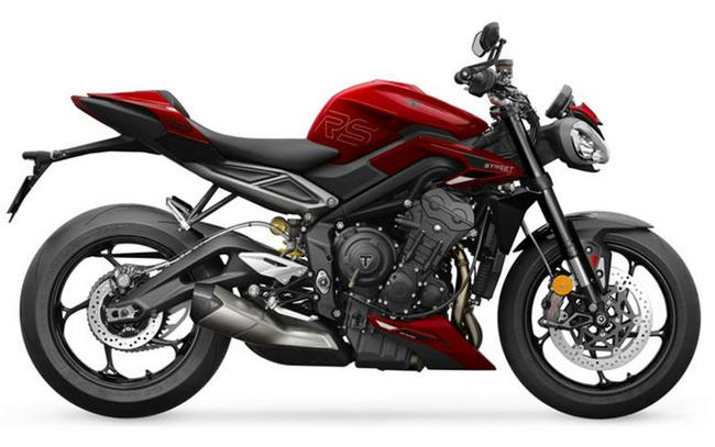 2024 Triumph Street Triple 765 RS Carnival Red