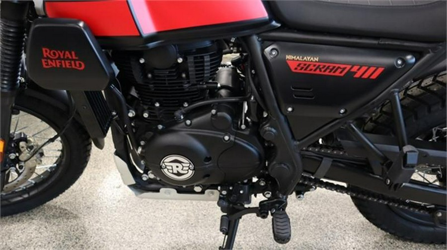 2023 Royal Enfield Scram 411 Blazing Black