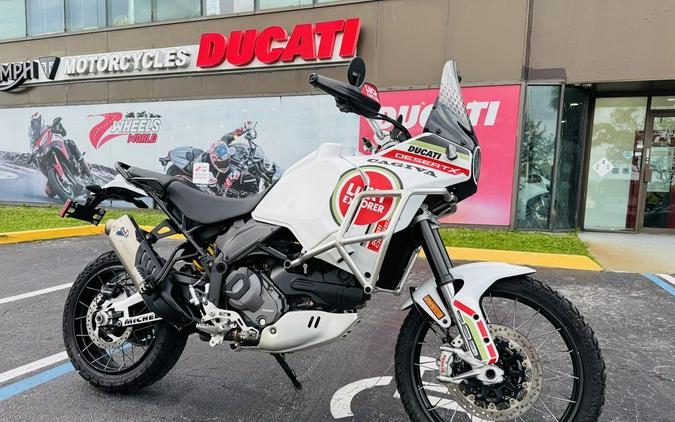 2023 Ducati DesertX Star White Silk