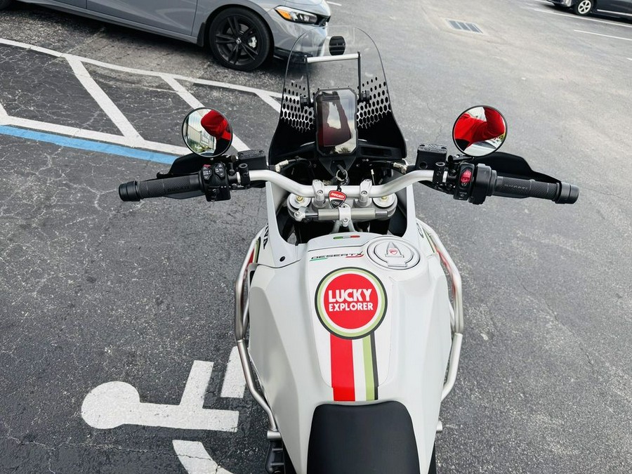 2023 Ducati DesertX Star White Silk