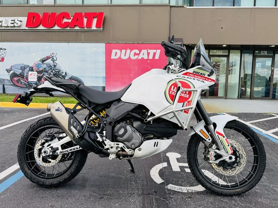 2023 Ducati DesertX Star White Silk