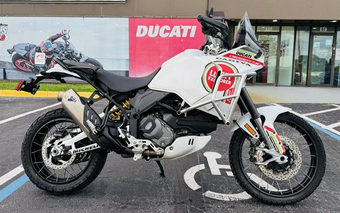 2023 Ducati DesertX Star White Silk