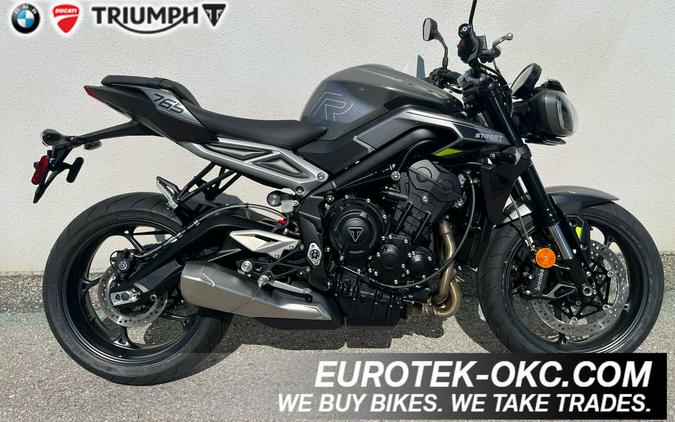 2024 Triumph Street Triple 765 R Silver Ice