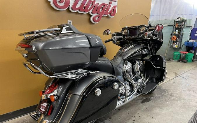 2017 Indian Roadmaster Steel Gray Over Thunder Black