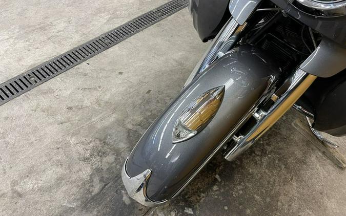 2017 Indian Roadmaster Steel Gray Over Thunder Black