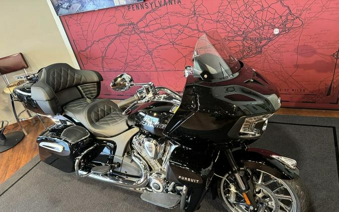 2024 Indian Motorcycle® Pursuit® Limited® with PowerBand Audio Package Black Metallic