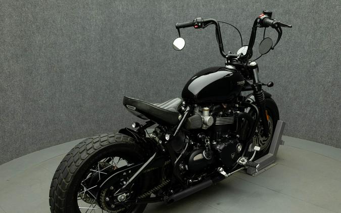 2020 TRIUMPH BONNEVILLE BOBBER BLACK