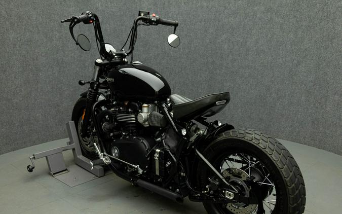 2020 TRIUMPH BONNEVILLE BOBBER BLACK