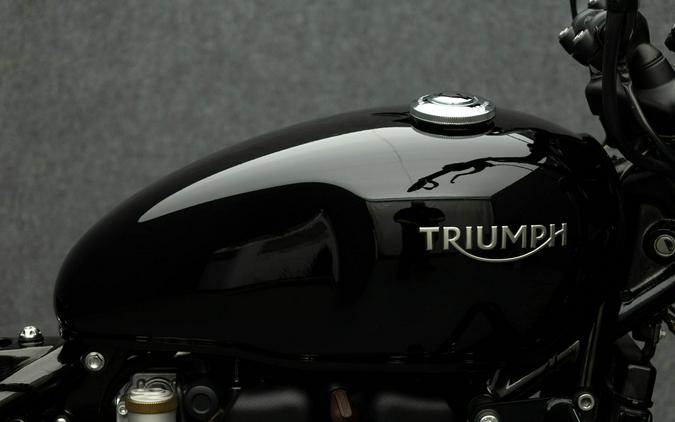 2020 TRIUMPH BONNEVILLE BOBBER BLACK