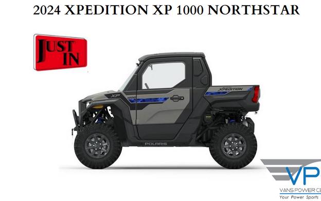 2024 Polaris Industries XPEDITION XP 1000 NSTR Matte Heavy Metal Northstar