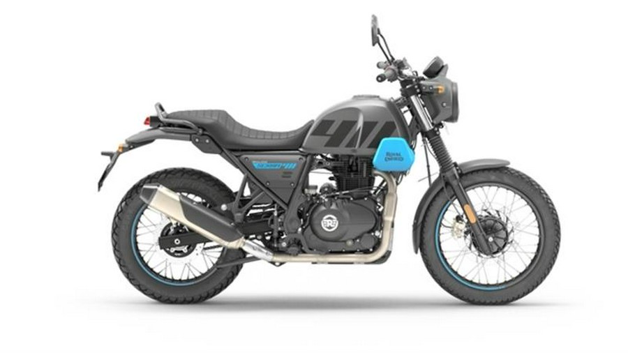 2023 Royal Enfield Scram 411 Graphite Blue