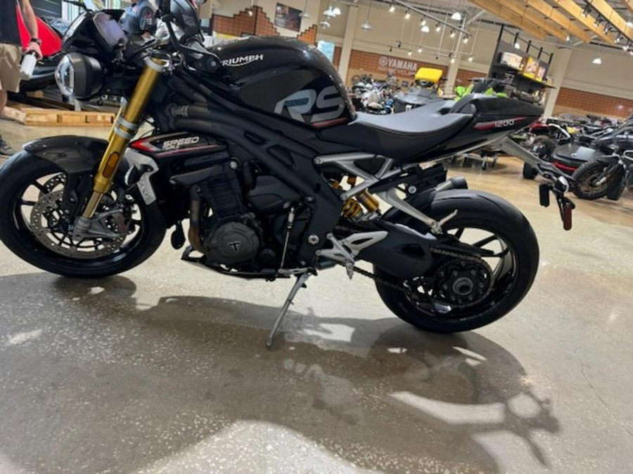 2022 Triumph Speed Triple 1200 RS Sapphire Black