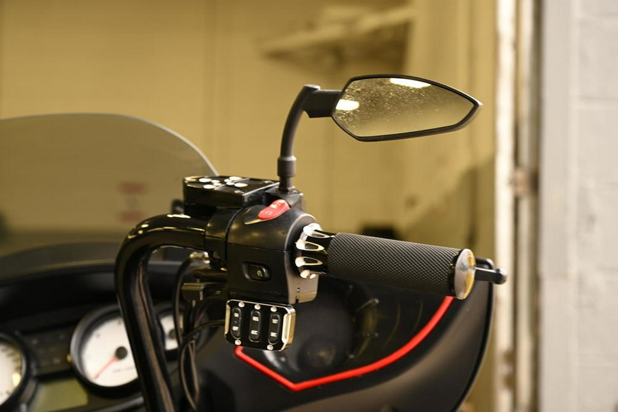 2015 Victory Motorcycles® Cross Country™ Suede Black with Red Pinstripes