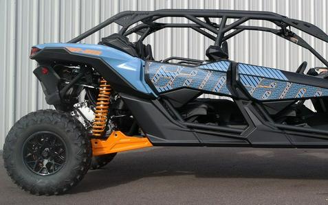 2026 Can-Am® Maverick X3 MAX RS Turbo Scandi Blue & Orange Crush