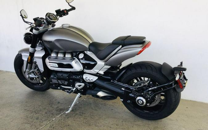 2024 Triumph Rocket 3 R Matte Silver Ice