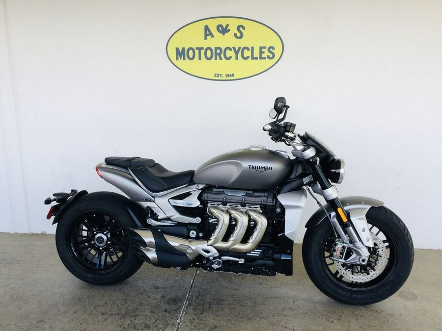 2024 Triumph Rocket 3 R Matte Silver Ice