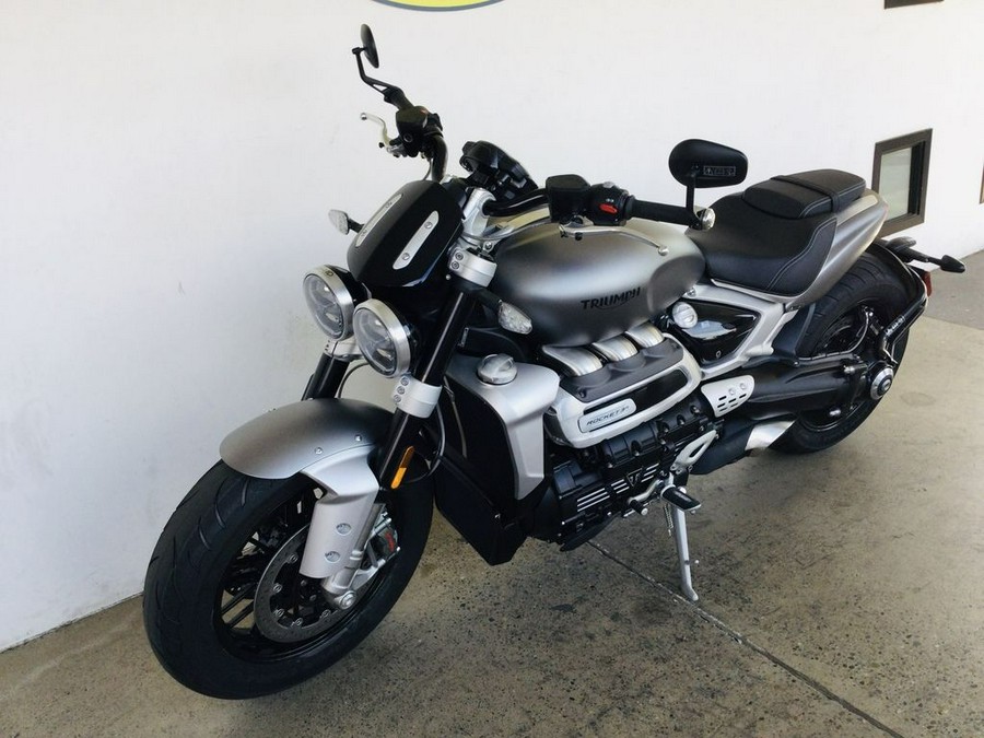 2024 Triumph Rocket 3 R Matte Silver Ice