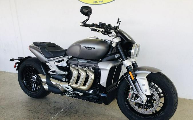 2024 Triumph Rocket 3 R Matte Silver Ice