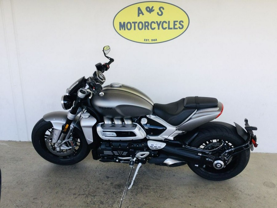 2024 Triumph Rocket 3 R Matte Silver Ice