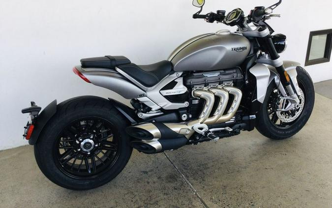 2024 Triumph Rocket 3 R Matte Silver Ice