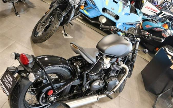 2023 Triumph Bonneville Bobber Matte Storm Grey/Matte Ironstone