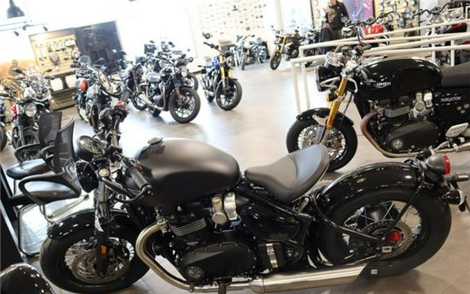 2023 Triumph Bonneville Bobber Matte Storm Grey/Matte Ironstone