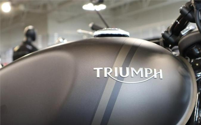 2023 Triumph Bonneville Bobber Matte Storm Grey/Matte Ironstone