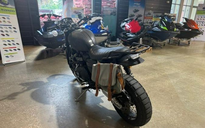 2022 Triumph Scrambler 1200 XC Matt Khaki Green Matt Jet Black