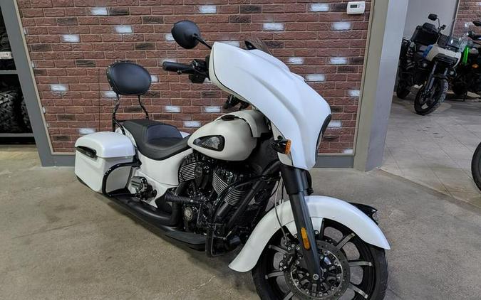 2019 Indian Motorcycle® Chieftain Dark Horse® White Smoke