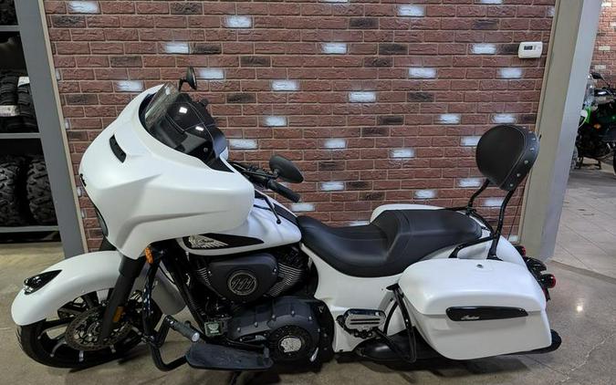 2019 Indian Motorcycle® Chieftain Dark Horse® White Smoke