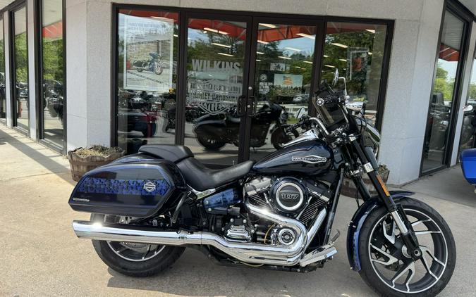 2019 HARLEY-DAVIDSON FLSB SPORT GLIDE in VIVID BLACK