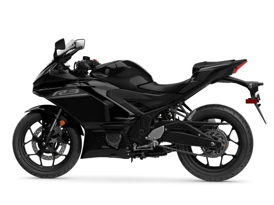 2026 Yamaha YZF-R3 ABS CA Midnight Black