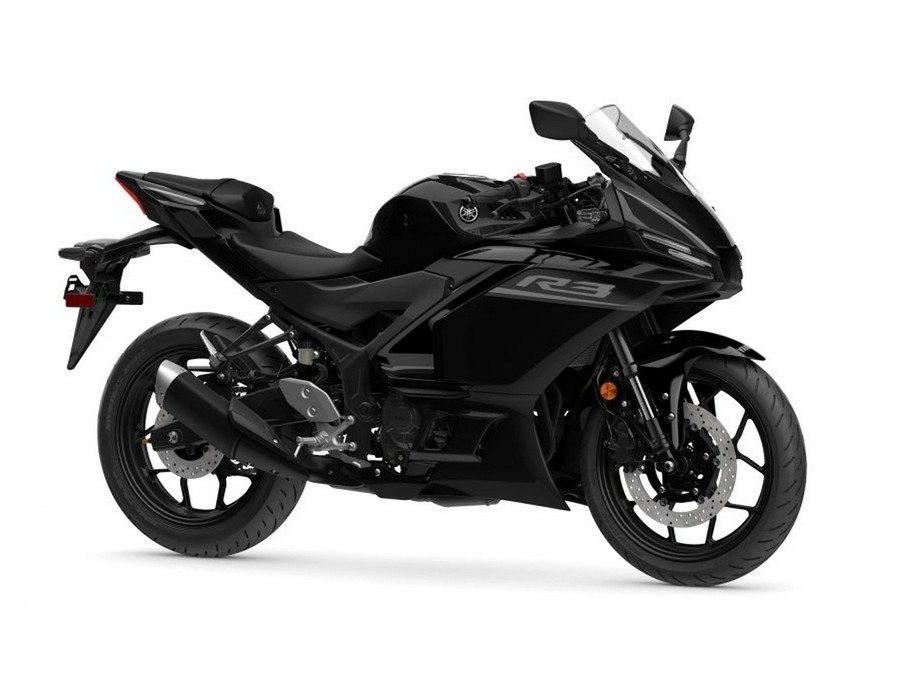 2026 Yamaha YZF-R3 ABS CA Midnight Black